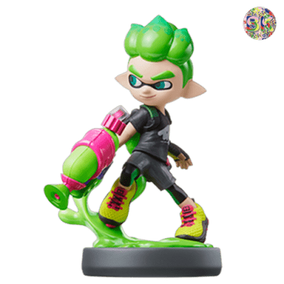 Inkling Boy Neon Green - Amiibo