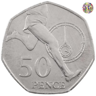 2004 Roger Bannister Four Minute Mile 50p - Coins - United Kingdom