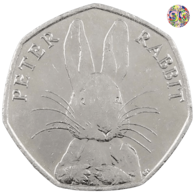 Peter Rabbit 2016 Fifty Pence Coin - Coins - United Kingdom