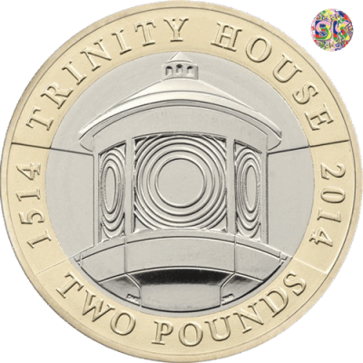 Trinity House £2 2014 - Coins - United Kingdom